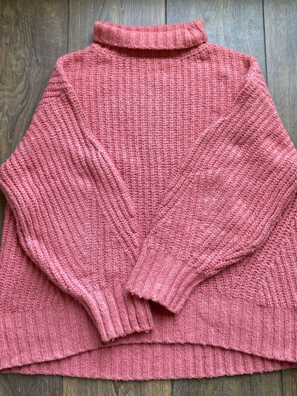 Anthropologie Maeve Women’s Cozy Pink Turtleneck Sweater